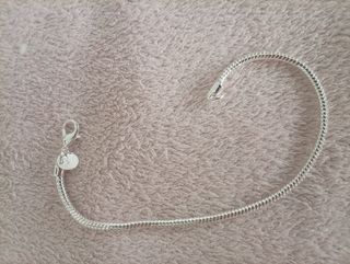 Pulsera plata 925 - serpiente.