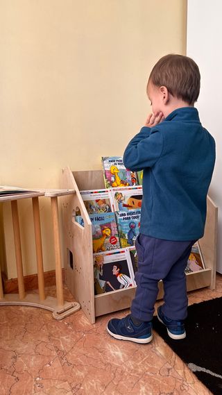 Libreria per bambini Montessori