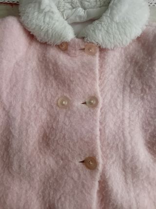 Cappottino bimba vintage anni '70 TG 92