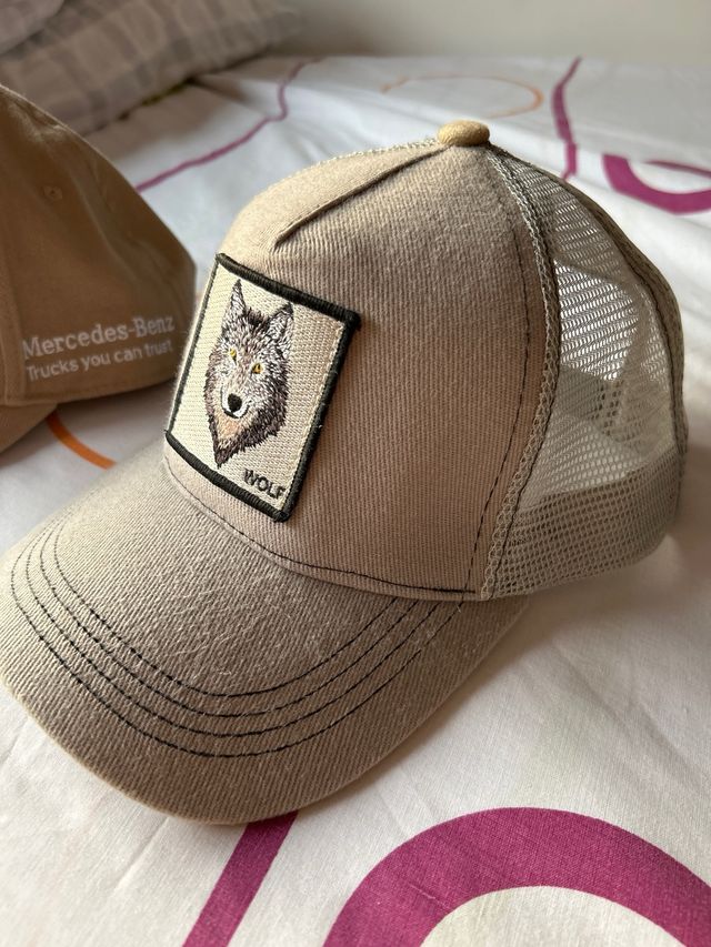 3 Gorras Beige - Casual (14€ cada una)