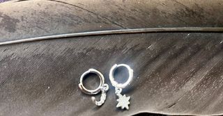 Pendientes plata - Sol y Luna