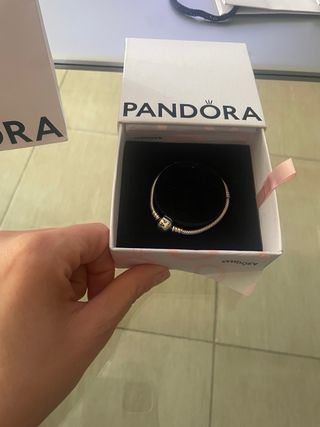 Pulsera Pandora niña 14cm plata