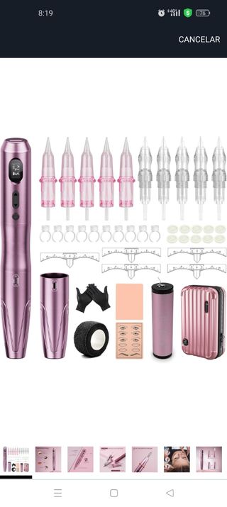 Kit Maquillaje Permanente + 20 agujas extra