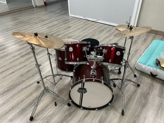 Batería completa Mapex Voyager - Rojo
