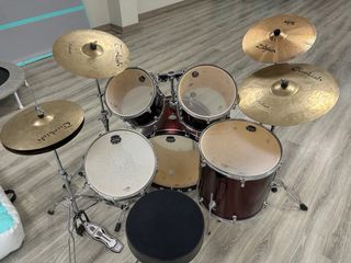 Batería completa Mapex Voyager - Rojo
