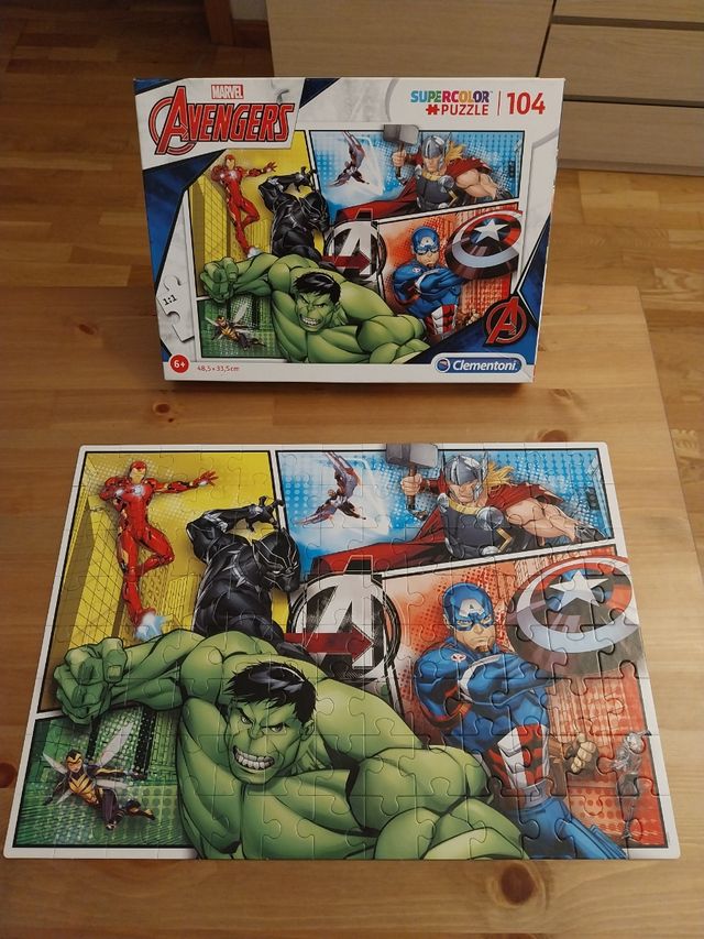 Puzzle e gioco da tavolo Avengers