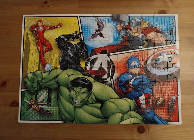 Puzzle e gioco da tavolo Avengers