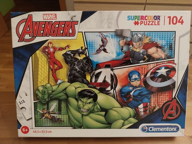 Puzzle e gioco da tavolo Avengers