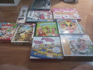 Juegos de mesa infantiles. 