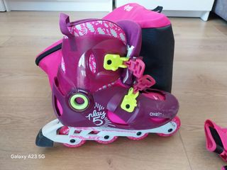 Patines Oxelo Play 5 niña 34-36