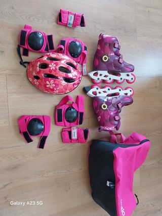Patines Oxelo Play 5 niña 34-36