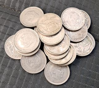 20 Monedas 5 Pesetas Franco 1957