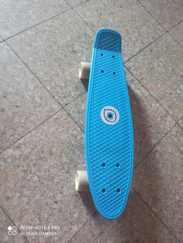 Patín Monopatín Azul