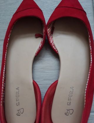 Bailarinas rojas SFERA - Talla 38