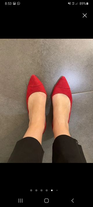 Bailarinas rojas SFERA - Talla 38