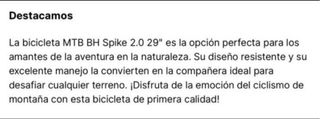 Bicicletas de montaña 