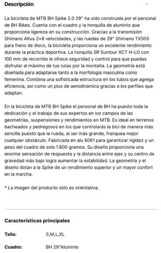 Bicicletas de montaña 