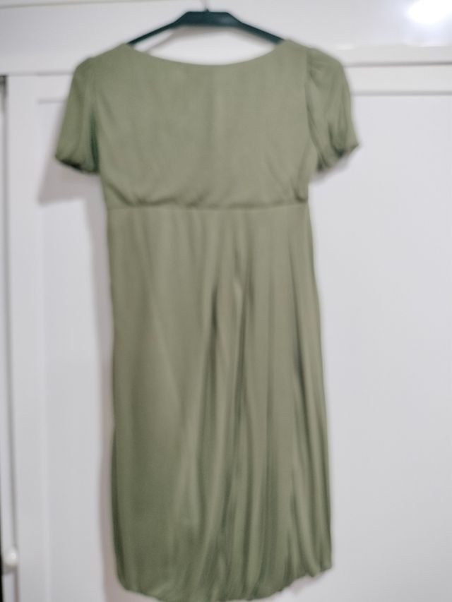 Vestido Miss Sixty verde oliva talla M
