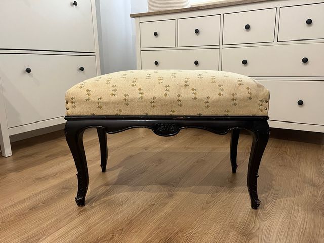 Banqueta otomana vintage