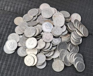 Monedas antiguas España: 50 y 10 céntimos