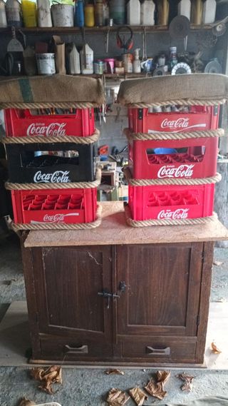 Taburetes Coca-Cola vintage