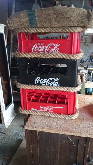 Taburetes Coca-Cola vintage