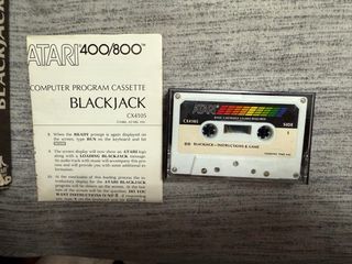 videojuego Atari Blackjack - 400/800 