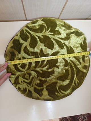 Fundas cojines terciopelo