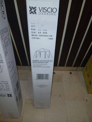 Gazebo nuovo per giardino mercatini campeggio