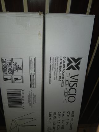 Gazebo nuovo per giardino mercatini campeggio