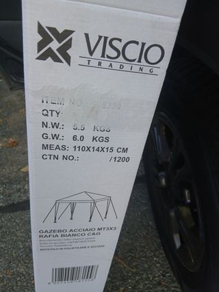 Gazebo nuovo per giardino mercatini campeggio