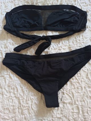 Bikini Calzedonia negro - Baño