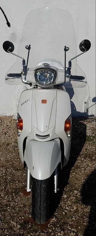 Kymco Like 125 Scooter Bianco