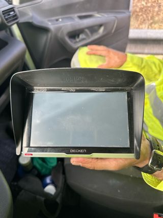 GPS Becker con pantalla antirreflejos