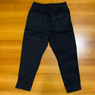 AWB Pantaloni Cargo Tasche Zip Nero Casual Grunge
