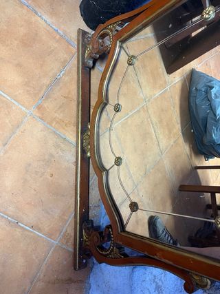 Recibidor antiguo madera - 2 piezas