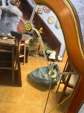 Recibidor antiguo madera - 2 piezas