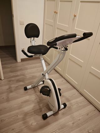 Bicicleta estática SportPlus plegable
