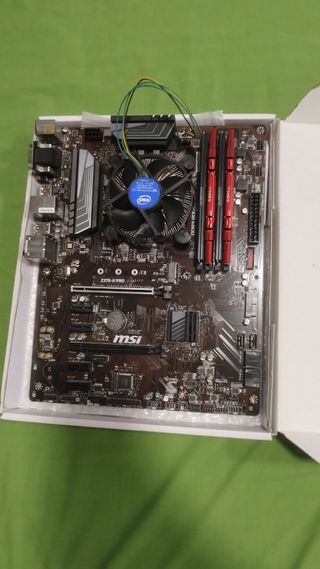 Placa base MSI Z370-A Pro + i5 8600k + 32GB DDR4