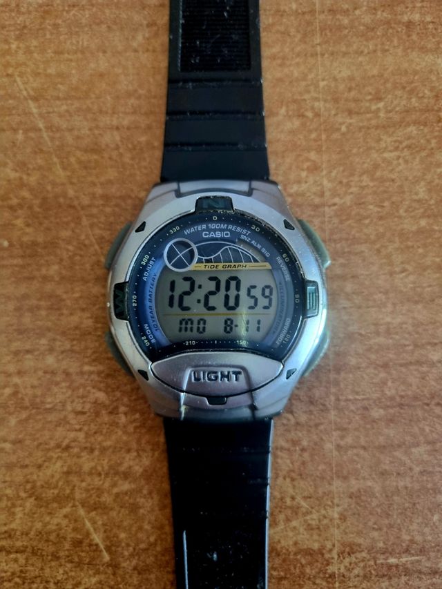 Casio W-753 - Orologio sportivo dual time