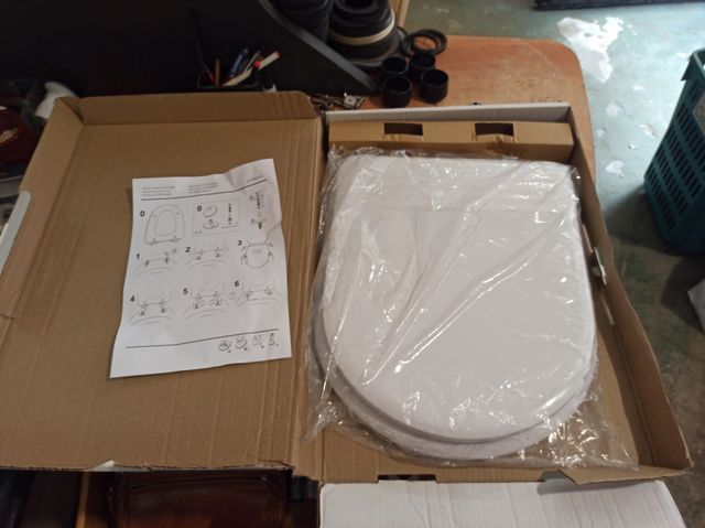 Asiento inodoro Darling blanco, caída amortiguada