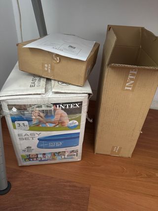 Piscina Intex 3m Easy Set + accesorios