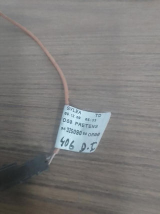 Pretensor airbag izquierdo Peugeot 406 (8)
