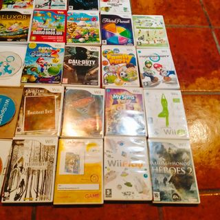Nintendo Wii blanca + accesorios y juegos.
