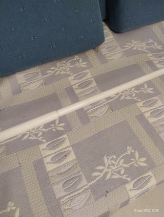 Barra Cortina Extensible Blanca