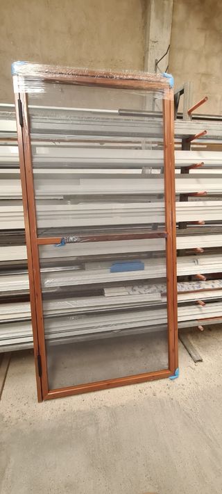 Puerta mosquitera madera