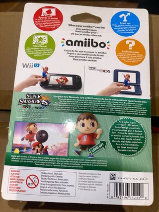 Amiibo Villager Super Smash Bros
