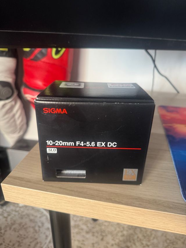 Objetivo Sigma 10-20mm F4-5.6 EX DC