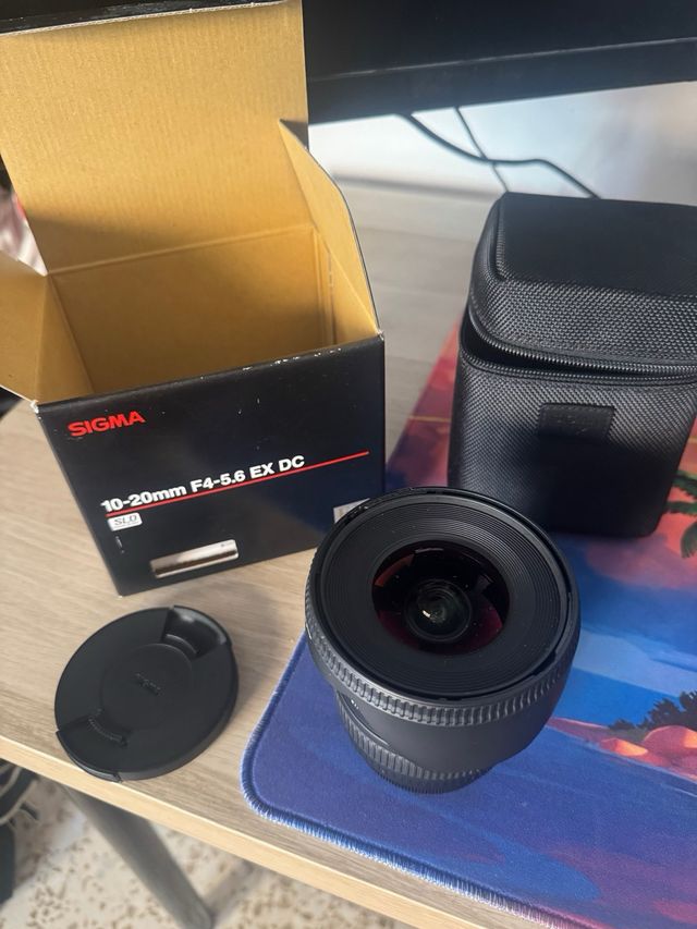 Objetivo Sigma 10-20mm F4-5.6 EX DC