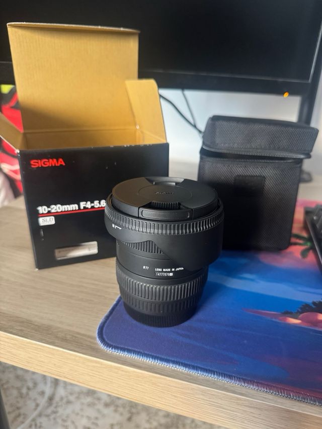 Objetivo Sigma 10-20mm F4-5.6 EX DC